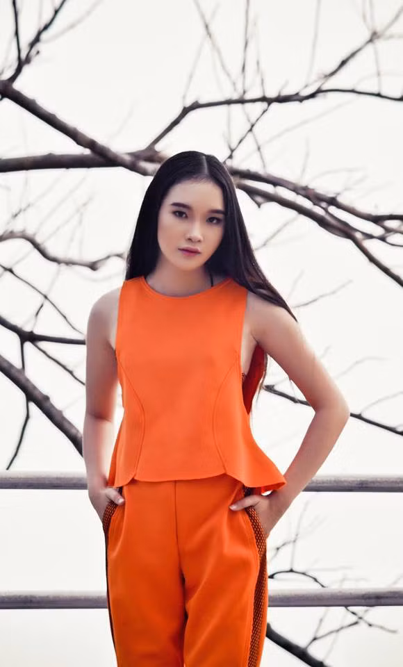 Lê Ngọc Phương Trâm, sinh năm 1994, quê gốc Long An là một gương mặt thí sinh nổi bật, đang rất được chú ý tại vòng online của Vietnam Next Top Model 2015.