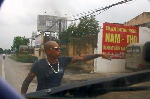 Dau gau hung hang chan xe QL1 da bi xu 