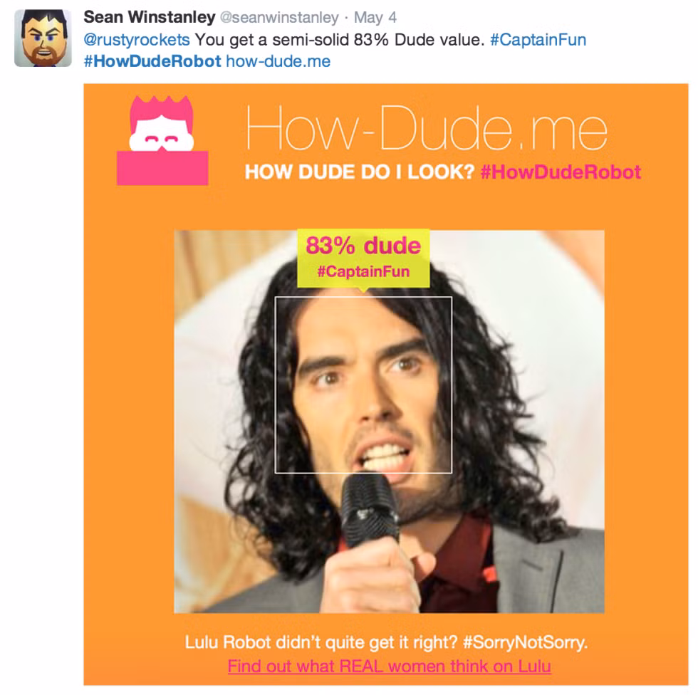 Khả năng của ứng dụng này là cho phép người sử dụng kiểm tra, đo được mức độ nam tính, bản lĩnh đàn ông thông qua các bức ảnh. Do đây là trang web tự giới thiệu là "dành riêng cho phụ nữ" nên việc một ứng dụng phù hợp với nhu cầu kiểm tra cá tính, độ manly của các quý ông, bạn trai... được rất nhiều chị em ủng hộ.