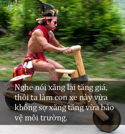 Xăng tăng giá mà lương vẫn thấp... nhiều người dân, đã lại tính kế thay đổi phương tiện, bỏ xe máy, ô tô để đi xe đạp, đi bộ vừa tiết kiệm và bảo vệ môi trường.