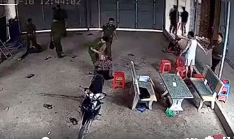 Hình ảnh cắt ra từ đoạn clip.