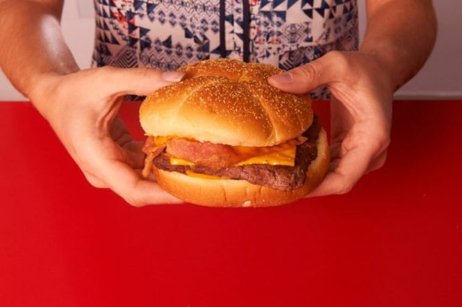 Hamburger: Một chiếc Hamburger chứa một lượng lớn calo gây ra sự mất cân bằng dinh dưỡng cho trẻ.