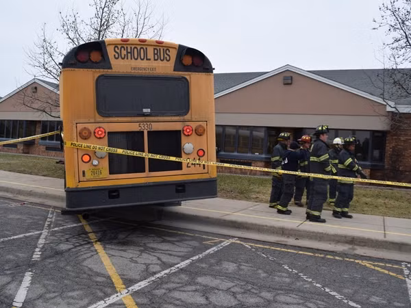 Hiện trường vụ tai nạn thảm khốc.