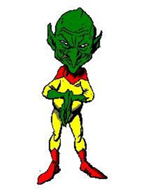 5. Người ngoài hành tinh màu xanh lá Little Green. Những anh chàng này về cơ bản là hình mẫu quen thuộc của người ngoài hành tinh. Nhỏ, màu xanh lá cây và mắt lồi, chủng tộc người ngoài hành tinh này được cho là xuất hiện vào những năm 1950.