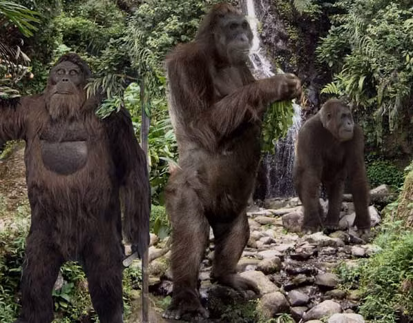 Trong khi đó, khỉ đột khổng lồ Gigantopithecus không ăn cỏ, rễ cây và lá, những nguồn thức ăn chủ yếu trong xa van. Chúng kén ăn và luôn cố gắng đi xa để tìm kiếm thức ăn mình yêu thích. Đó chính là nhược điểm chí mạng của loài khỉ này.