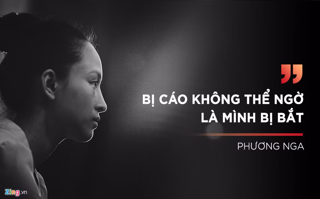 Trong phần trả lời câu hỏi của Viện KSND, Phương Nga một mực cho rằng mình không phạm tội. "Cho đến khi bị bắt tạm giam, bị cáo vẫn không thể ngờ là mình bị bắt", Phương Nga nói.