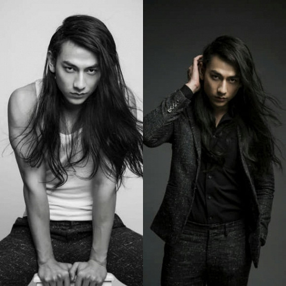 Issac vẫn khiến chị em chao đảo khi để tóc dài có phần “nữ tính” như thế này. Ảnh: ngoisao.