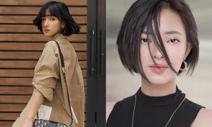 Châu Bùi đẹp “hết phần thiên hạ” khi để tóc ngắn. Ảnh: vnecdn.