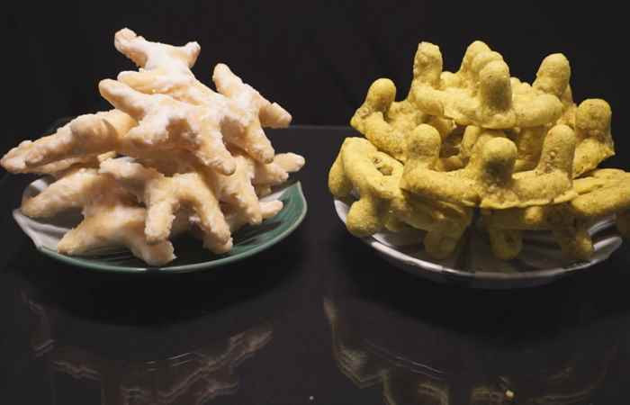 Ngoài cái tên bánh gừng, người Chăm còn gọi bánh gừng là “bánh giận hờn”. Ảnh: thst.