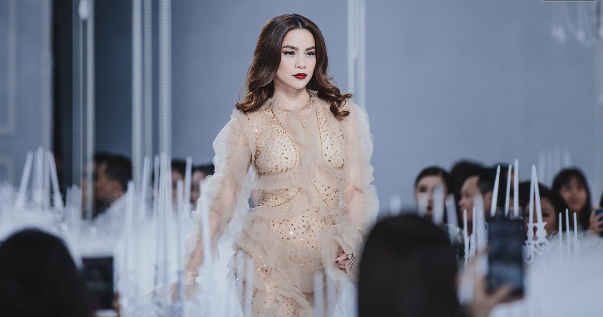 Tuy nhiên, không phải lần nào diện tông màu nude của Hồ Ngọc Hà cũng đều nhận được những nhận xét tốt. Ảnh: tinmoi.