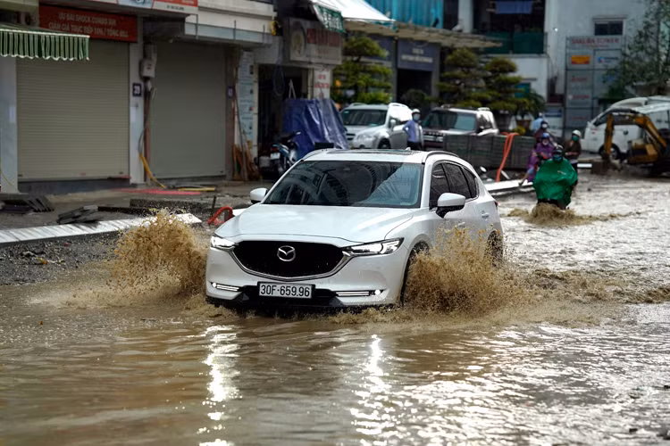 Thoi tiet ngay 26/9: Mua lon o Bac Bo va Bac Trung Bo