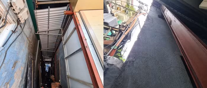 Ha Noi: Cong trinh bi to “nuot” cot dien, vi pham TTXD?-Hinh-5