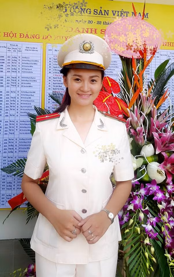 Đang làm việc tại công an huyện Ứng Hòa, Hà Nội, dù khá bận rộn nhưng Phương Thảo cũng luôn muốn dành nhiều thời gian chăm sóc cho bản thân như tập thể dục, rèn luyện thân thể, giữ vóc dáng đẹp.