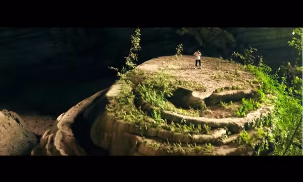 Chan dung chang trai trong clip choi violin o Hang En