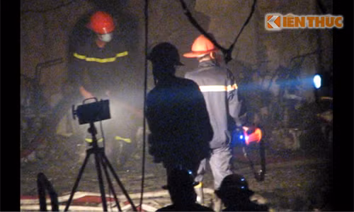 Thiet hai ban dau vu chay kinh hoang tai Xa La