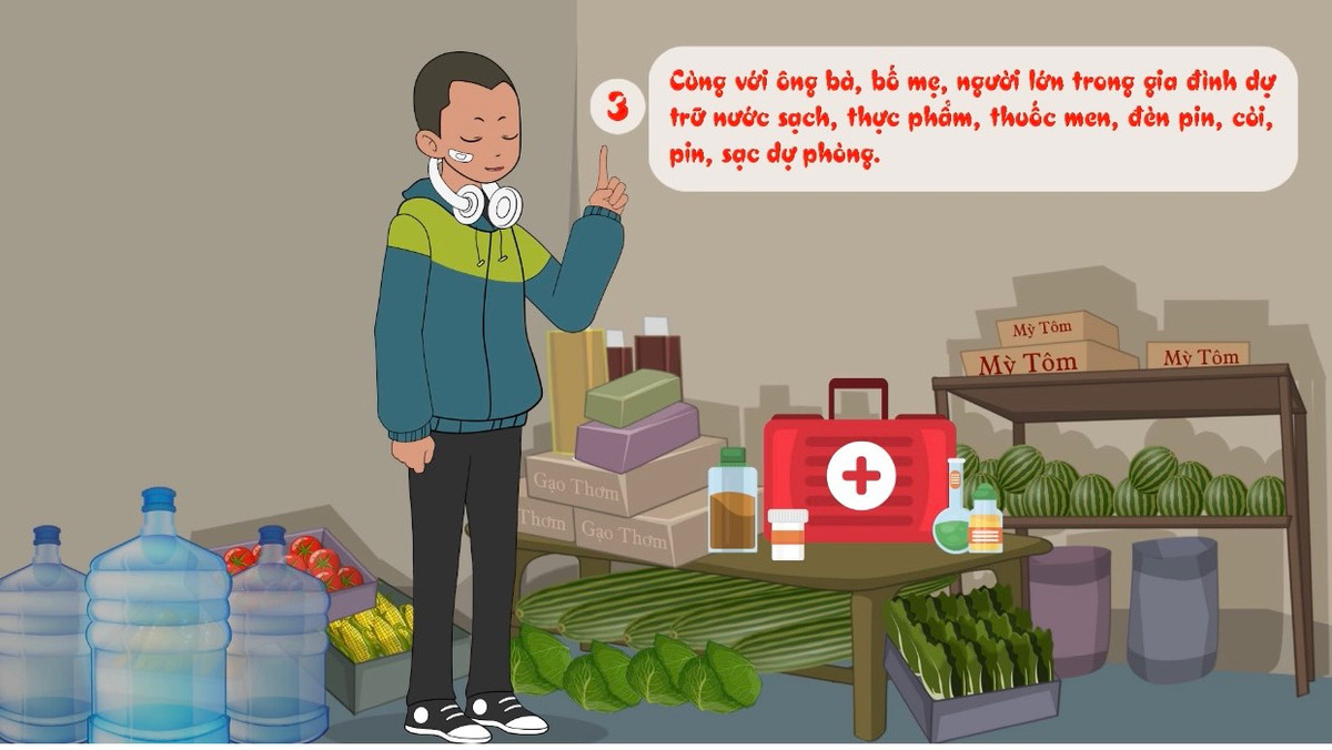 Chum phim hoat hinh dac biet ve phong, chong thien tai tren song VTV