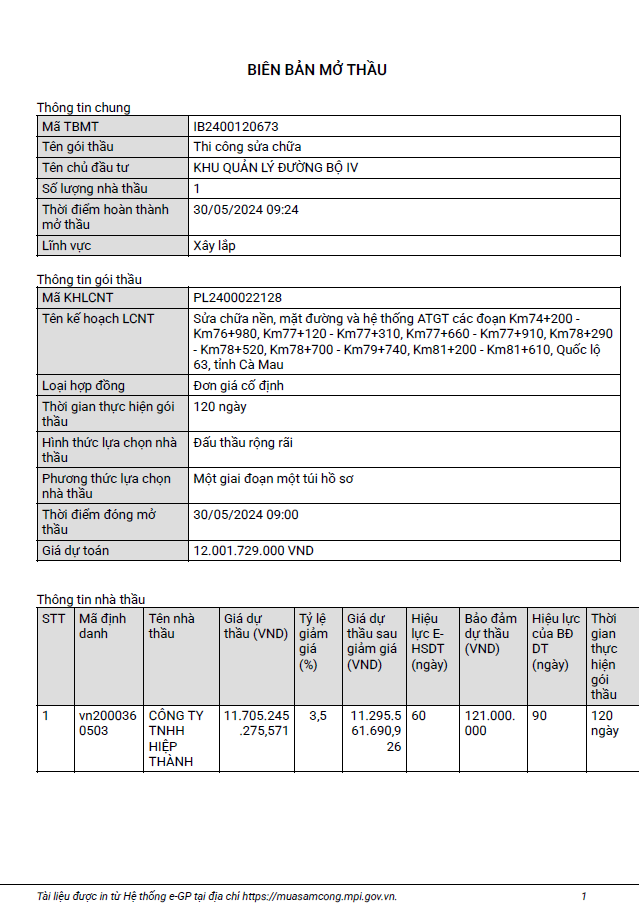 Ca Mau: Cty Hiep Thanh trung 2 goi thau sua duong hon 22 ty-Hinh-2