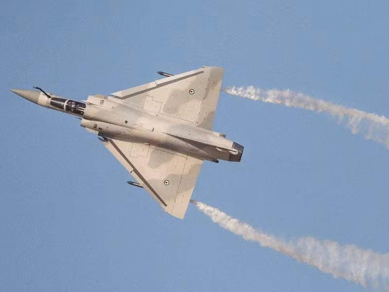 Mirage 2000-5 của Pháp, giống như F-16 của Mỹ, sẽ không được trang bị vũ khí hiện đại khi chuyển giao cho Ukraine vì lo ngại máy bay có thể rơi vào tay Quân đội Nga. Ảnh: Dassault Aviation.
