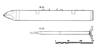 Tất cả các tên lửa S-13 "Tulumbas" có cấu trúc tương tự nhưng khác nhau về một số đặc điểm để giải quyết các nhiệm vụ chiến đấu khác nhau. Mọi phiên bản có thể sử dụng cùng một khối dẫn hướng và trên các phương tiện tương thích. Tên lửa S-13 có thân hình trụ dài, đầu chứa đầu đạn và phần chính chứa động cơ nhiên liệu rắn. Đuôi tên lửa có phần nhỏ hơn với các cánh ổn định có thể gập lại, giúp tên lửa xoay khi bay. Ảnh: Tên lửa S-13 (Nguồn: aviaru.rf).