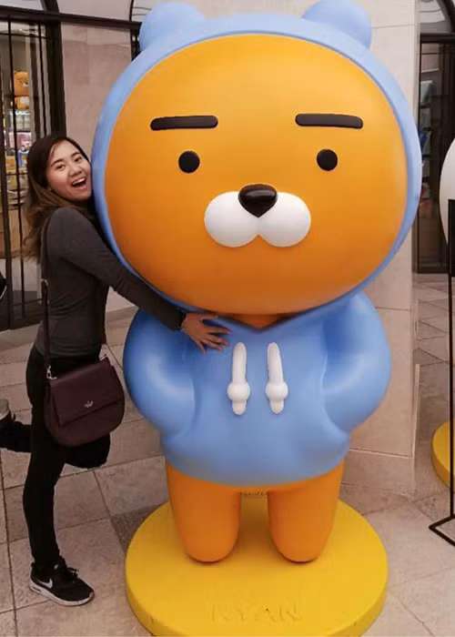 Mang theo chỉ 5000 USD khi sang Hàn, con gái của Kỳ Duyên hiện đang sống tự lập ở Hàn Quốc. Cũng như Yênli, Maili khiến nữ MC tự hào bởi có đam mê và sự quyết tâm thực hiện giấc mơ của mình. Ảnh: FBNV