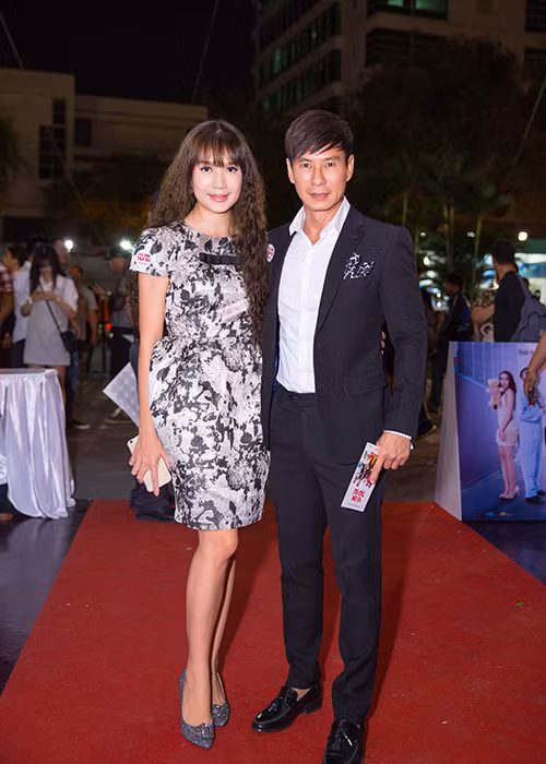 Vợ chồng Lý Hải - Minh Hà cũng xuất hiện trong buổi ra mắt phim tại Sài Gòn.