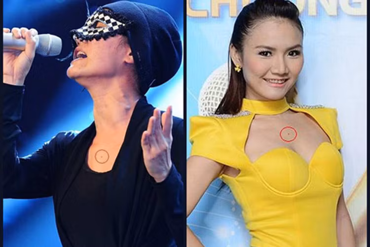 Ban đầu, Anh Thúy và Huyền Minh một mực phủ nhận thông tin. Chỉ sau khi biết không thể lừa dối được nữa, Anh Thúy thừa nhận giả Huyền Minh vì không muốn mang danh ca sĩ đi thi. Ảnh: Khám Phá