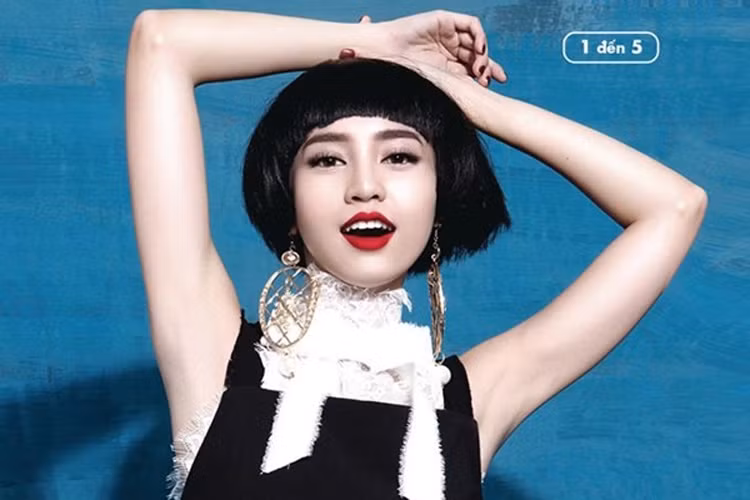 Đạo diễn Bảo Nhân cho biết anh và ê-kíp quyết định chọn Lan Ngọc bởi vai chính cần phải là diễn viên có nguồn năng lượng ổn định và khả năng diễn xuất tốt. Qua tiếp xúc họ thấy Lan Ngọc ở ngoài đời cũng tăng động, chấp nhận làm xấu mình. Ảnh: Vietnamnet