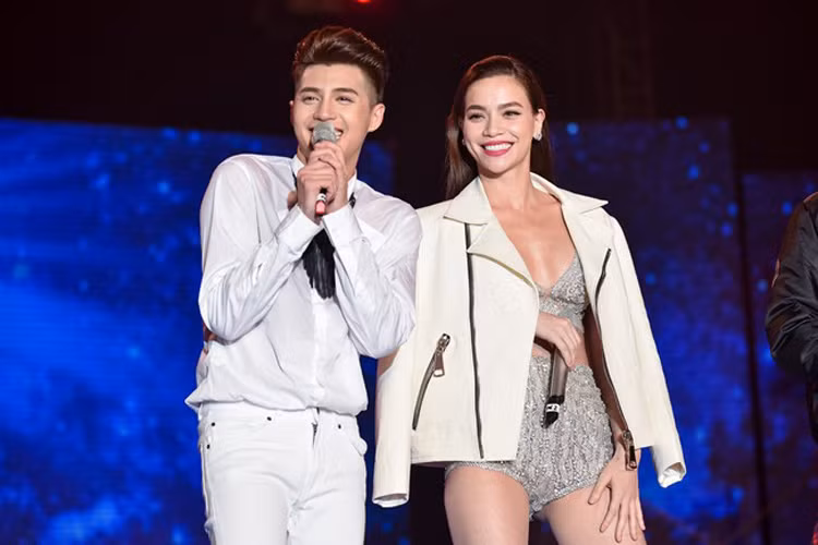 Trước tin đồn nói xấu đàn chị, Noo Phước Thịnh mới đây đã lên tiếng. Trên trang cá nhân, anh tỏ ra rất bức xúc khi có tin đồn anh bỏ show diễn ở Đầm Sen, nói xấu Hồ Ngọc Hà và Đông Nhi. Ảnh: Zing