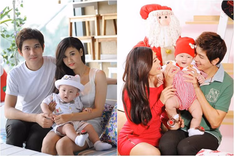 Tim và Trương Quỳnh Anh vốn nảy sinh tình cảm trên phim trường “Bóng ma học đường” vào năm 2010. 2 năm sau đó, cặp đôi đón cậu con trai đầu lòng chào đời. Cả hai đã đăng ký kết hôn nhưng chưa làm đám cưới. Ảnh: Đời sống pháp luật