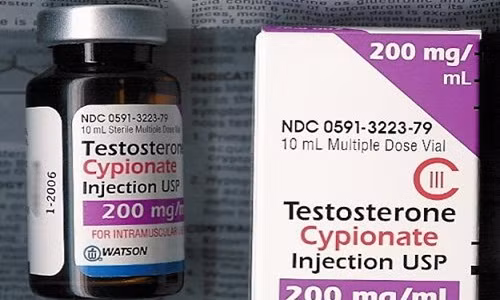 Thu hoi so luong lon thuoc Testosterone kem chat luong