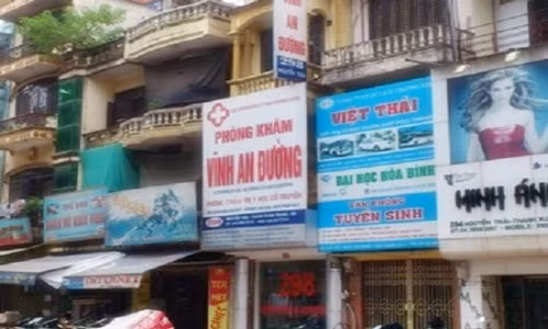 Tạm thu hồi giấy phép phòng khám Đông y Vĩnh An Đường Tam thu hoi giay phep phong kham Dong y Vinh An Duong