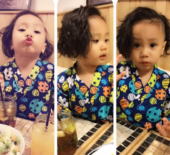  Phong cách ăn mặc sành điệu cộng với cách tạo dáng nhí nhảnh, đáng yêu đã khiến bé Sóc có một lượng fan không nhỏ trên mạng. 