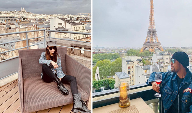 Từ giữa tháng 8 cho đến nay, gia đình Châu Kiệt Luân đã vi vu qua 4 nước từ châu Á sang các châu Âu, Úc…. Trong chuyến du lịch Pháp mới đây, vợ chồng nam ca sĩ còn đưa hai con và mẹ của Châu Kiệt Luân đi cùng. Sina cho biết tâm trạng của cả gia đình đều rất tốt và có nhiều thời gian vui vẻ bên nhau.