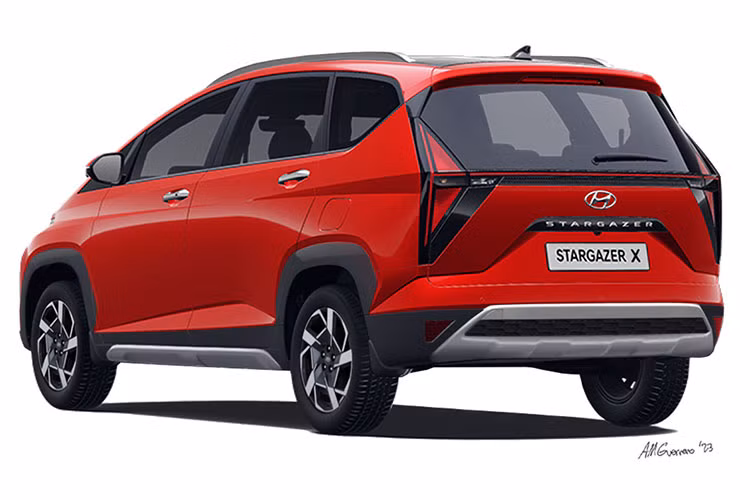 Chẳng bao lâu sau đó, những chiếc xe MPV Hyundai Stargazer X đã liên tục bị bắt gặp khi chạy thử trên đường phố Indonesia. Khi chạy thử, những chiếc MPV này được che kín gần như toàn bộ thân xe. Điều này chứng tỏ Hyundai Stargazer X sẽ sở hữu nhiều chi tiết ngoại thất mới nhằm giúp người dùng phân biệt với bản thường.