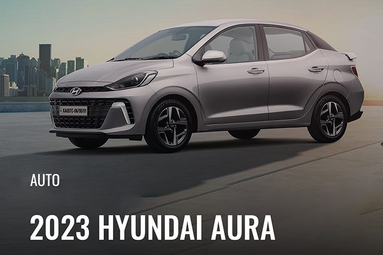 Ở thị trường Ấn Độ, Aura 2023 có tổng cộng 4 phiên bản, bao gồm E, S, SX và SX(O). Giá xe Hyundai Grand i10 2023 phiên bản sedan dao động từ 629.600 - 887.400 Rupee (khoảng 180 - 254 triệu đồng).