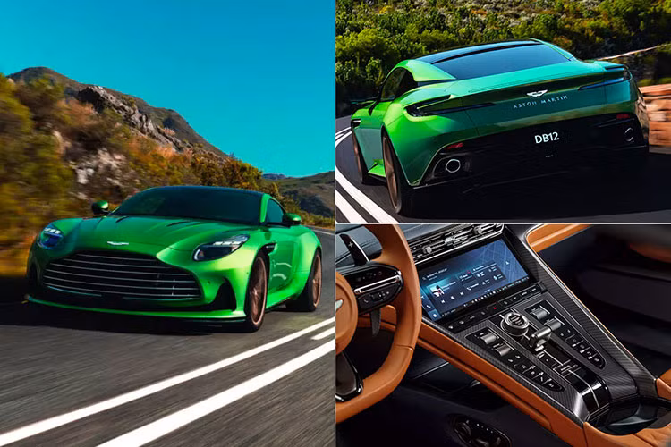 Ngoài ra trên Aston Martin DB12, chủ xe có thể dùng app trên điện thoại để tùy chỉnh thiết lập xe. Sau chiếc Aston Martin DB12 đầu tiên này, những chiếc khác sẽ được bán ra thị trường vào khoảng quý III năm nay. Giá bán lẻ hiện chưa được công bố.