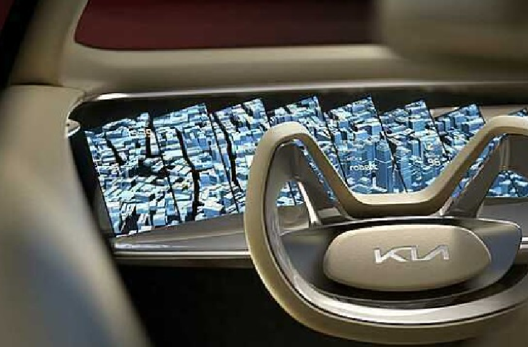  Kia Imagine (2019) Năm 2019, hãng xe Hàn Quốc Kia từng giới thiệu mẫu xe concept mang tên Imagine tại triển lãm Geneva. Không chỉ có ngoại thất táo bạo, Kia Imagine còn thu hút sự chú ý bởi nội thất cực kỳ lạ mắt. Theo đó, hãng sản xuất Hàn Quốc thiết kế 21 màn hình độ phân giải cực cao được sắp xếp uốn lượn trên mặt táp-lô để tạo nên một hiệu ứng mà chưa ai từng thấy trước đây. 21 màn hình này có độ phân giải cao, hiển thị hệ thống thông tin giải trí cùng với thông tin về xe và môi trường xung quanh.