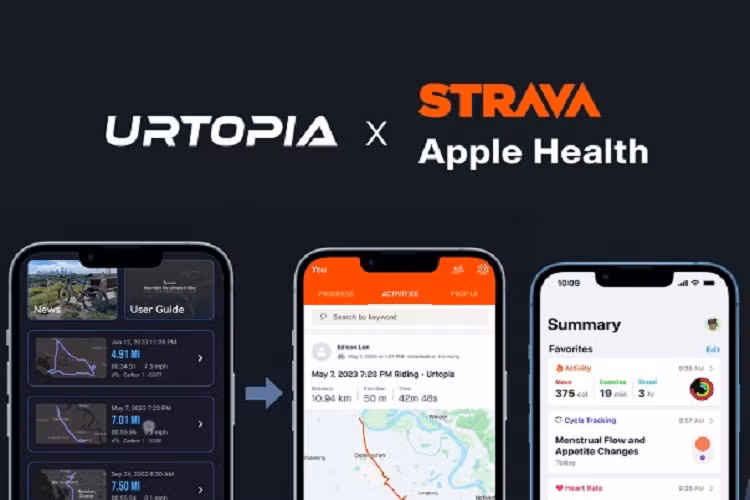 Không chỉ có thể kết nối ChatGPT trên xe đạp Fusion, nó còn có thể kết nối với các ứng dụng khác như Apple Health và Strava, giúp người dùng ghi lại dữ liệu đi xe đạp một cách tốt hơn.