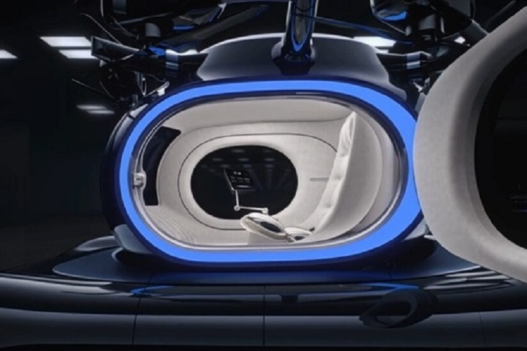 Xe ôtô bay GOVE chỉ có duy nhất một chỗ ngồi. Nó gồm hai bộ phận là drone gắn 6 bộ cánh quạt để bay và khung gầm 4 bánh để di chuyển dưới đất. Hai bộ phận này có thể tách rời trước khi máy bay cất cánh, còn khi chạy trên đường, các cánh quạt sẽ thu gọn lại, xe vẫn có thể di chuyển như một chiếc ôtô thông thường.