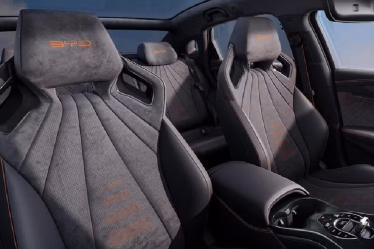 Riêng phiên bản hiệu suất dẫn động bốn bánh 650 km của Seals Champion được trang bị tiêu chuẩn với mui xe cảm biến ánh sáng (tùy chọn cho các mẫu xe có phạm vi hoạt động 700 km), hệ thống kiểm soát mô-men xoắn thông minh super iTAC, mô phỏng sóng âm thanh, lốp không ồn Continental và la-zăng 5 chấu 19 inch.