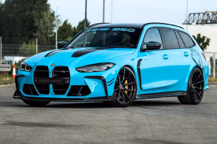 BMW M3 Touring do Manhart so huu cong suat manh toi 641 ma luc
