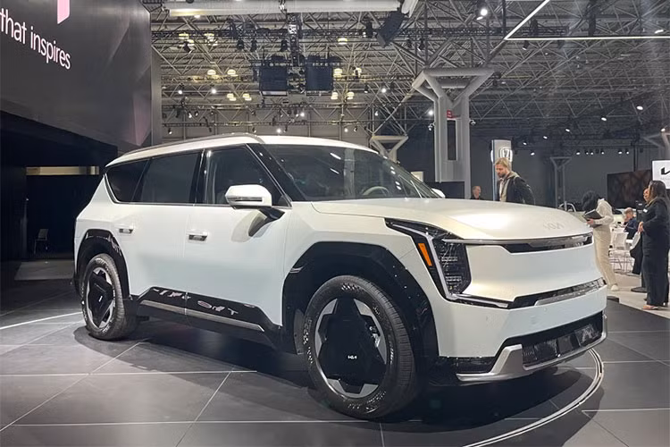 Bên cạnh đó là 4 màu sơn nhám, gồm có xanh Ocean Blue, bạc Ivory Silver, xanh lá Iceberg Green và xám Panthera Metal. Ngoài ra, một đoạn video được đăng trên mạng xã hội Tiktok còn cho thấy thiết kế khóa thông minh khá thú vị của mẫu ô tô điện này. Khóa xe có thiết kế đơn giản, hiện đại và đi kèm logo Kia màu xanh lá.