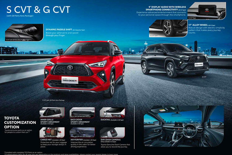 Nhiều khả năng khi về Việt Nam, Toyota Yaris Cross 2023 có thể sẽ bị cắt một số trang bị so với xe ở Indonesia để giữ giá bán cạnh tranh. Ngoài Yaris Cross, trong năm nay, Toyota dự kiến còn giới thiệu phiên bản nâng cấp nhẹ của Corolla Altis và Innova thế hệ mới tại Việt Nam.