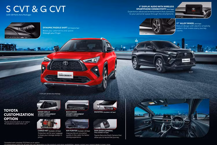Nhiều khả năng khi về Việt Nam, Toyota Yaris Cross 2023 có thể sẽ bị cắt một số trang bị so với xe ở Indonesia để giữ giá bán cạnh tranh. Ngoài Yaris Cross, trong năm nay, Toyota dự kiến còn giới thiệu phiên bản nâng cấp nhẹ của Corolla Altis và Innova thế hệ mới tại Việt Nam.