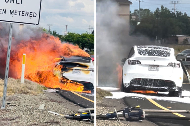 Pin ôtô điện này công nghệ không mới, nhưng hạn chế cháy nổ Pin oto dien nay cong nghe khong moi, nhung han che chay no