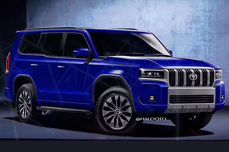 Những hình ảnh do hãng Toyota tung ra không cho thấy thiết kế tổng thể của xe. Tuy nhiên, vẫn có thể nhận ra việc mẫu xe SUV Toyota Land Cruiser Prado 2024 lấy cảm hứng thiết kế từ Land Cruiser 60 Series (J60) ra đời từ thập niên '80.