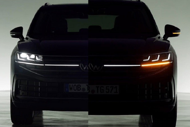 Bên trong Volkswagen Touareg 2024, không gian nội thất về cơ bản là giống phiên bản cũ. Tuy nhiên, xe đã được bổ sung tính năng điều khiển bằng giọng nói nâng cấp và kết nối Android Auto/Apple CarPlay không dây. Trong khi đó, bệ tì tay và cụm điều khiển trung tâm của xe đều được bọc bằng chất liệu mềm mại hơn theo phản hồi từ phía người dùng.