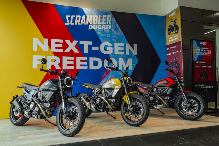 Ducati Scrambler 2023 nang cap ra mat Viet Nam, tu 379 trieu dong