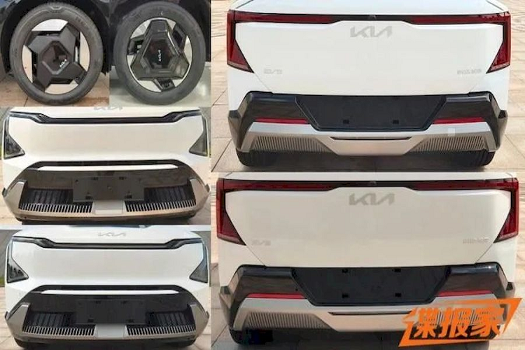 Theo đó, SUV điện Kia EV5 2024 có số đo dài x rộng x cao tương ứng là 4.615 x 1.875 x 1.715 mm, đi kèm chiều dài cơ sở đạt 2.750 mm. So với Sportage, EV5 ngắn hơn 45 mm nhưng rộng hơn 10 mm và cao hơn 55 mm. Trọng lượng của EV5 đạt 1.870 kg, nhỉnh hơn Sportage 100 kg. Kia EV5 được trang bị một mô tơ điện cho công suất tối đa 215 mã lực và 310Nm mo-men xoắn.