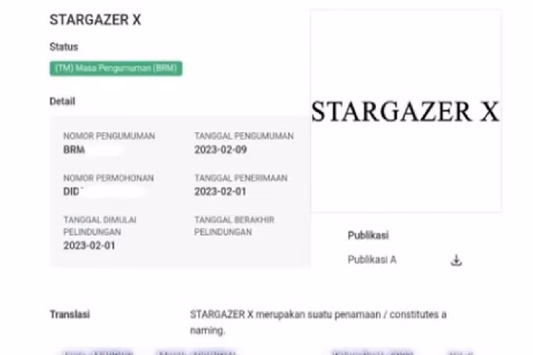Thông tin đăng ký trên trang web của Bộ Pháp luật và Nhân quyền Indonesia cho thấy mẫu xe MPV Hyundai Stargazer X mới sẽ có 2 phiên bản là GLS và TOP. Giá xe Hyundai Stargazer X cũng đã được công bố. Phiên bản GLS 4x2 AT có giá 205 triệu Rupiah (khoảng 324 triệu đồng). Con số tương ứng với phiên bản TOP 4x2 AT là 219 triệu Rupiah (khoảng 346 triệu đồng). Giá bán này chưa bao gồm thuế, phí...